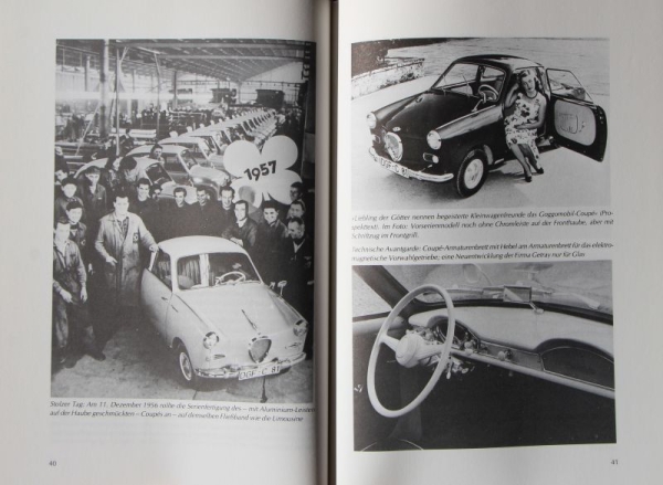 Rosellen "Vom Goggomobil zum Glas V8" Glas Goggo History 1986 (9398)